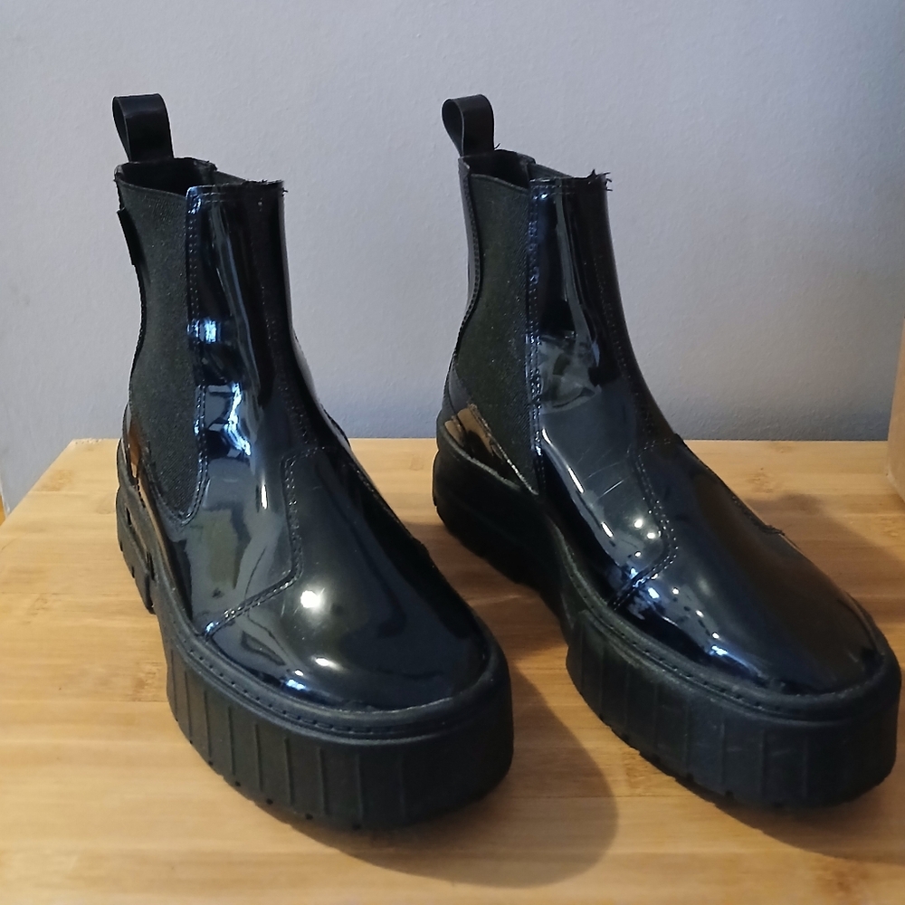 Puma Black Platform Shoes